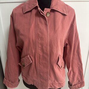 Levi Strauss & Co Kaede Women's Prep Jacket Size XS Pink/Salmon